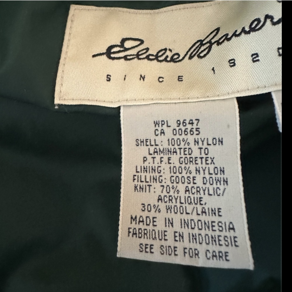 Eddie Bauer Ridgeline Gore-Tex Goose Down - Picture 8 of 11